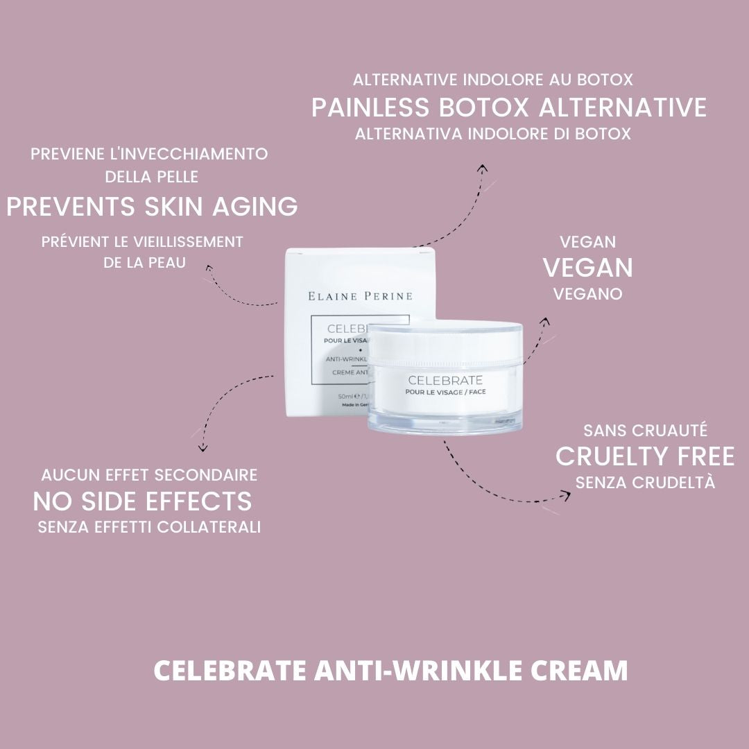 Anti Aging Wrinkle Cream - CELEBRATE 1.07oz