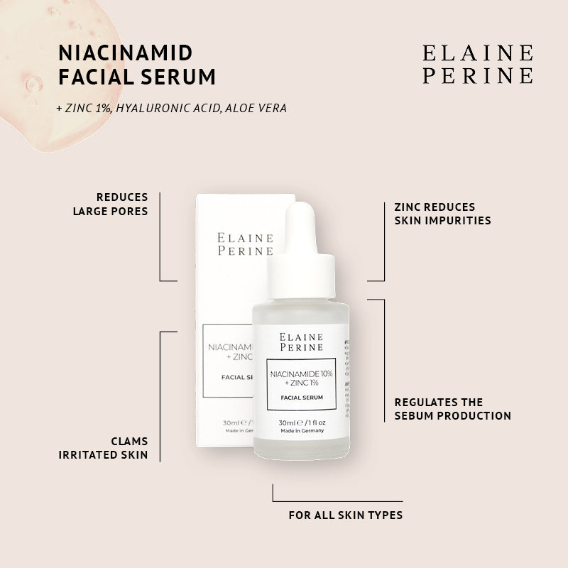 NIACINAMIDE 10% + ZINC 1% Face Serum 1oz